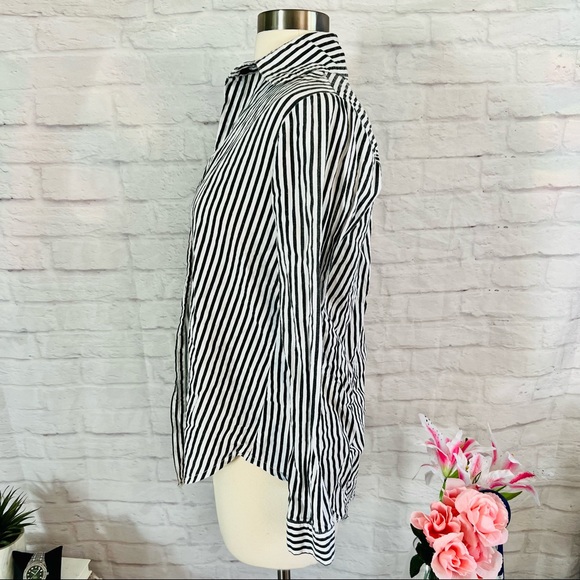 Striped Button Up - Picture 4 of 11